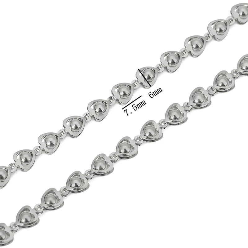 1meter PVD Gold Plated Stainless Steel Thick Large Heavy Chains for Jewelry Making Necklace Bracelet DIY Jewelry Chain Finding - The Discount Plug