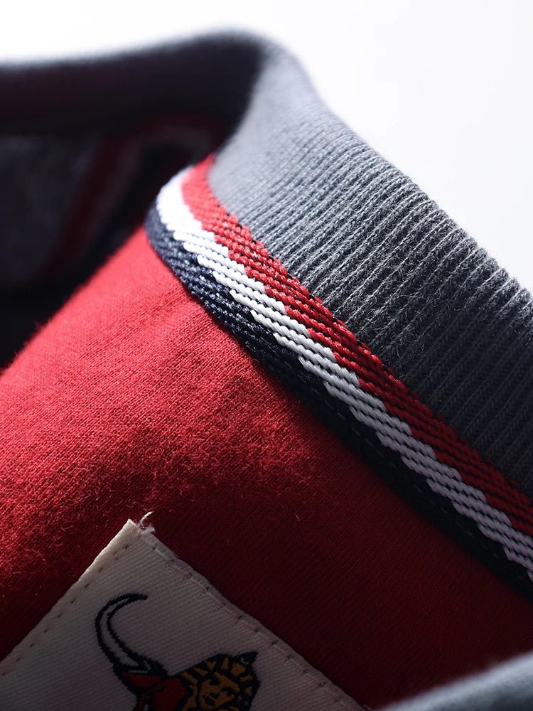 2025 Summer New American Retro Short Sleeve O - neck Solid Color T-shirt Men's Fashion 100% Cotton Washed Casual Terry Cloth Tops - The Discount Plug