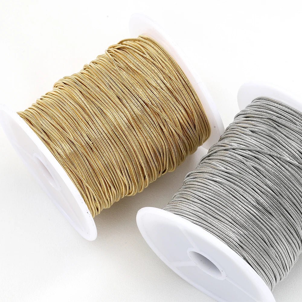 2Meters Stainless Steel Round Snake Chains for Necklace Bracelet Jewelry Making DIY Findings 0.9mm 1.2mm Chain Bulk Wholesale - The Discount Plug