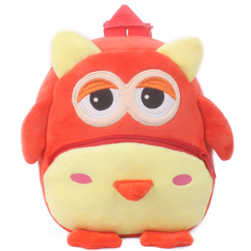 Girls Casual Cute Cartoon Plush Animal Shaped Backpack Shoulder Bag Coin Purse Holiday Gift