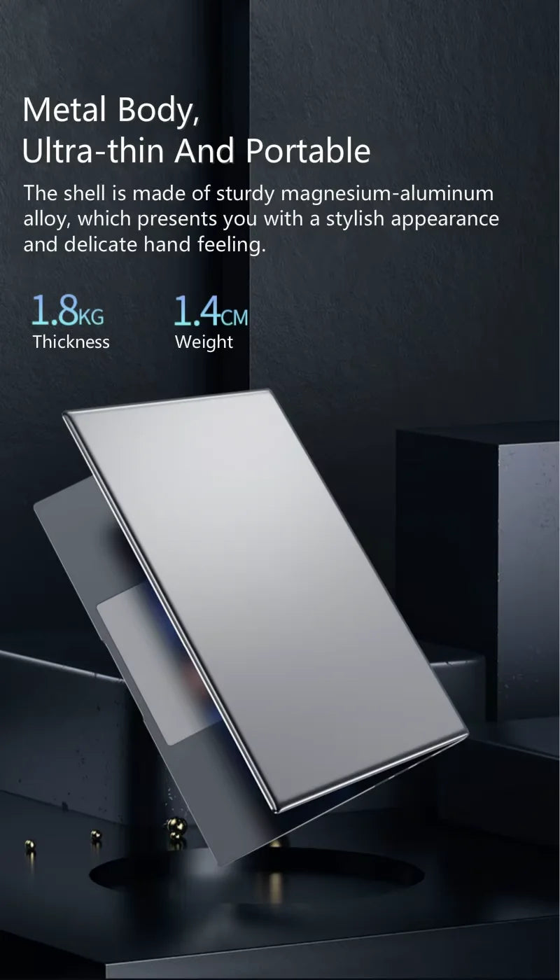 Portable Notebook Windows 11 Pro 15.6 inch Laptop Computer HD Screen Intel Core i7-6500U 16GB RAM 1TB 2TB SSD laptops PC