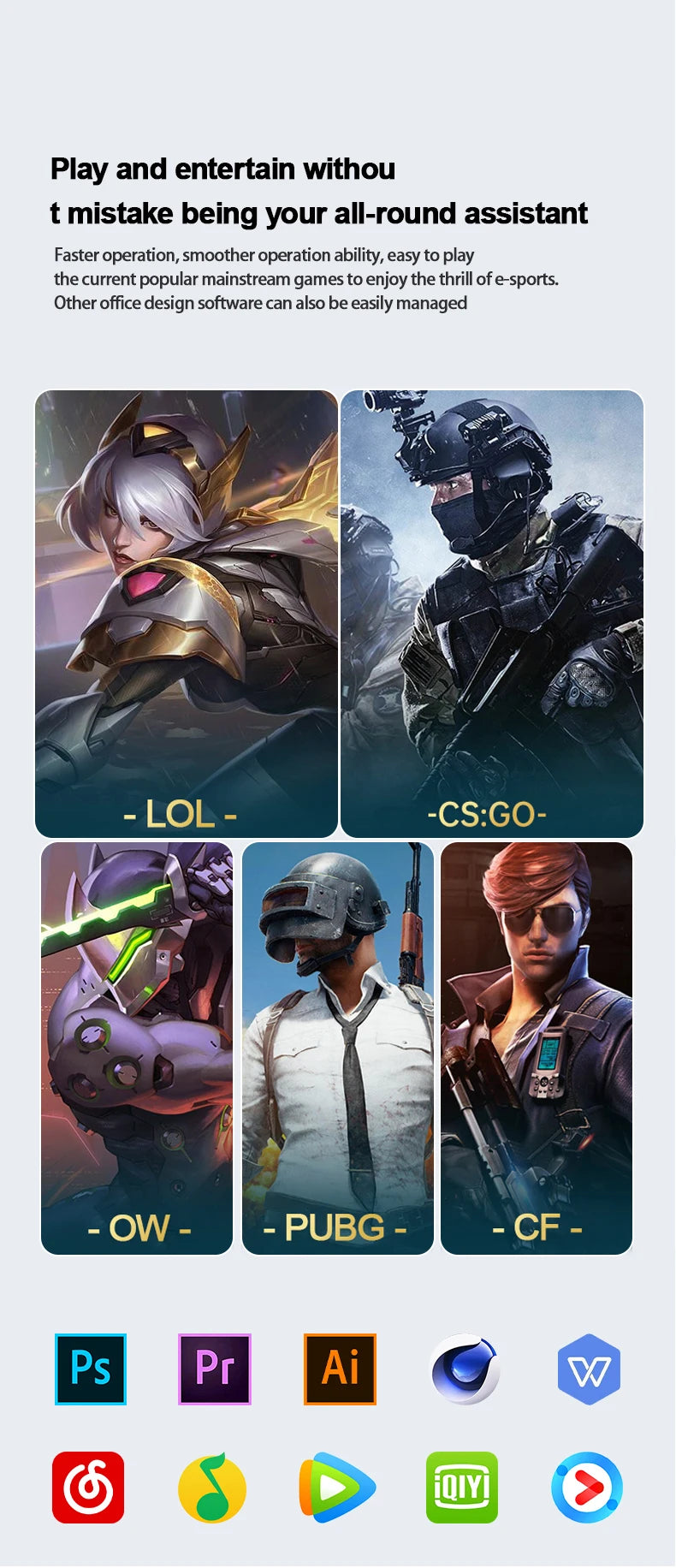 New 14.1" Laptop Intel Core i9-9900 32GB 2TB Gaming PC Ultra Slim Office Study Computer PC Windows 11 Pro 1920*1080 HD