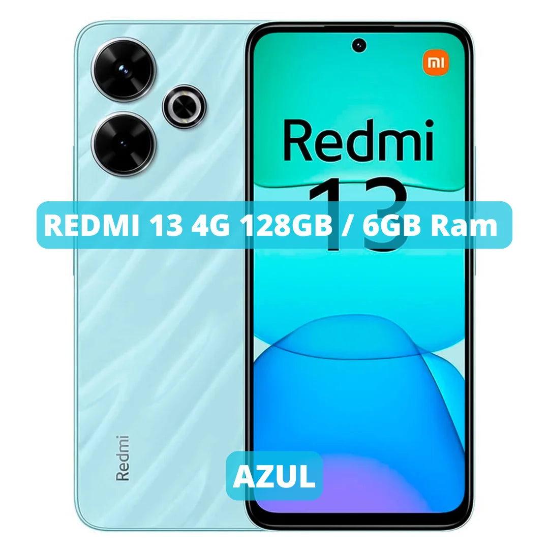 Celular Xiaomi Redmi 13 4G | Câmera 108MP , Processador Mediatek Dimensity 6080 (6 nm), Bateria 5000mah, Carregamento 33W