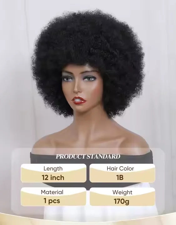 Hot Sale Wholesale Price Heat Resistant Synthetic Hair Wigs Curly Premium Wig Luxury Synthetic Afro Curly Wigs