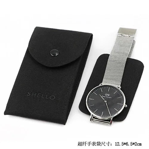 Luxury Super Soft Microfiber Velvet Pouch Shoes Hair Wigs Jewelry Customized Logo Print Recyclable Drawstring Closure Gift