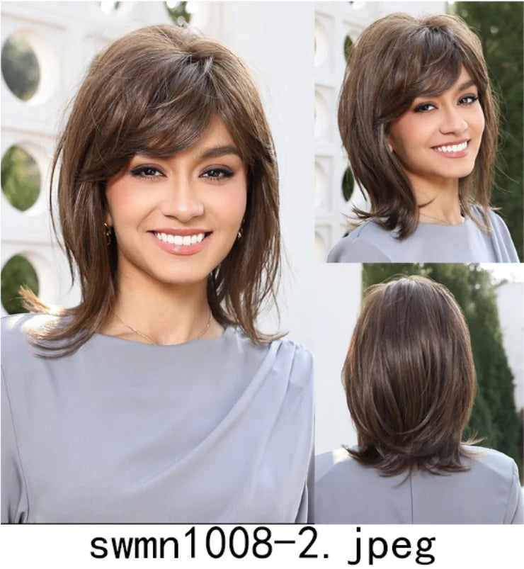 New Arrival High Quality Transparent Lace Synthetic Fiber Monofilament Mono Lace Wigs for Women Heat Resistant White Wig