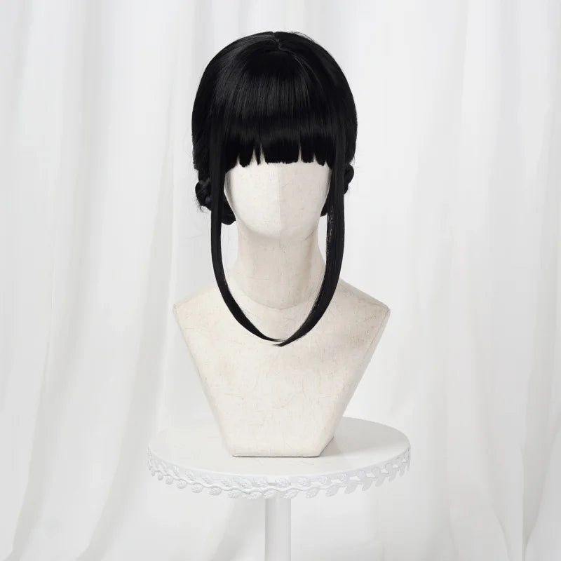 Wholesale KPOP Movie Wig Cosplay Rose Mira Purple Rumi Black Purple Zoey Synthetic Anime Cosplay Heat Resistant Hair Wig