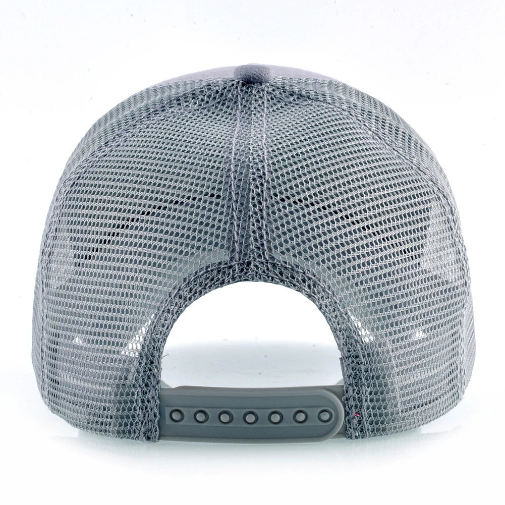 K Four Season Men's Trucker Caps With Scorpion Patch Snapback Hip Hop Baseball Cap For Women Adjustable Unisex Baseball Hats