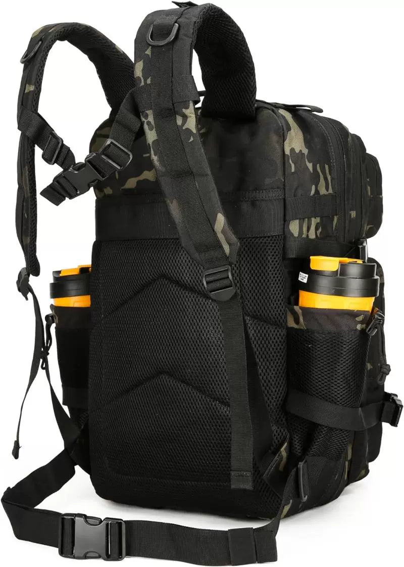 Outdoor 3P Tactical Backpack Multi-Functional with Kettle Bag Large Capacity Outdoor Camping Waterproof Sport Climbing Backpack