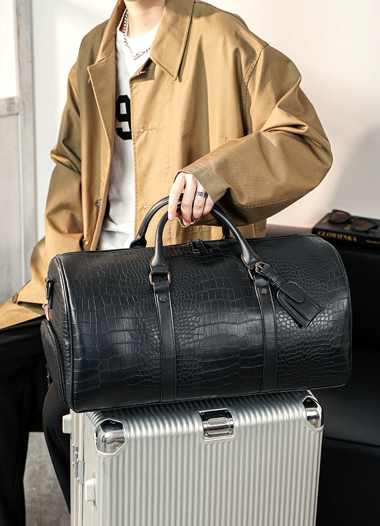 Internet Celebrity Hand-Carrying Short Travel Women's Dry Wet Separation Travel Bag