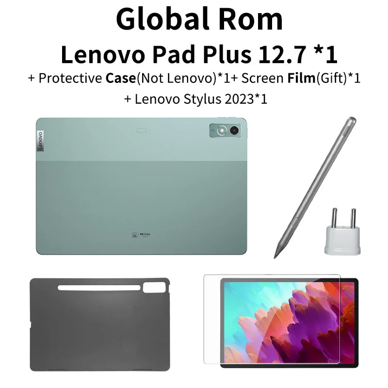 Global Rom Lenovo Xiaoxin Pad Plus 12.7 Inch with Matte Display Natural Light Anti-glare Paper Large Comfortable Visual 60hz