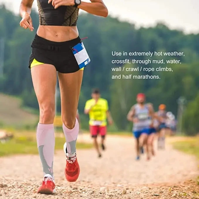 Compression Socks Men Running Cycling Sports Socks Basketball Football Golf Long Socks Varicose Veins Edema Circulation Medical