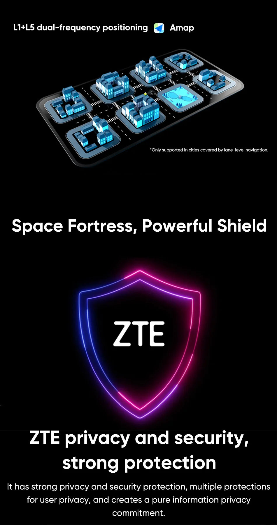 New ZTE Axon 40 Ultra Space Edition 5G Smartphone with UDC Tech Snapdragon 8 Gen 1 6.8" 120Hz AMOLED Display 5000mAh Battery