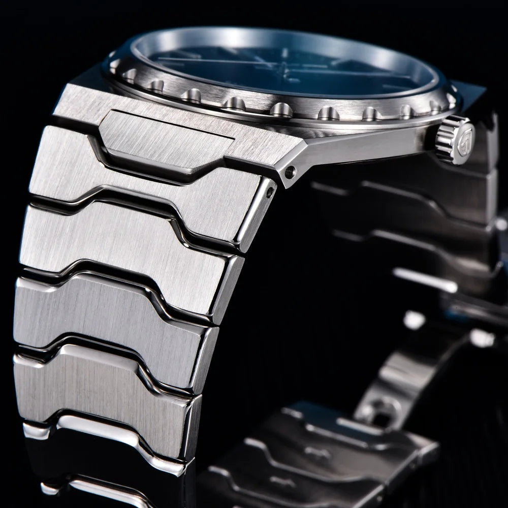 PAGANI DESIGN 2025 New Thin 7mm Fashion Men Quartz Watch V2 Stainless Steel Sapphire 10Bar Waterproof C3 reloj hombre