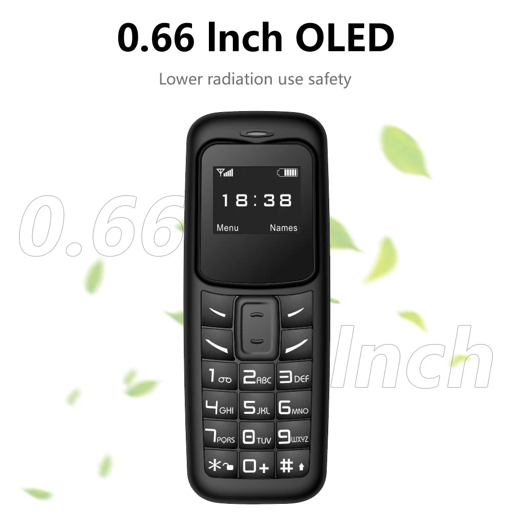 SERVO 2G Small Mobile Phone Bluetooth Dialer Magic Voice Blacklist Low Radiation Bluetooth Headset Mini Cellphone Multilingual