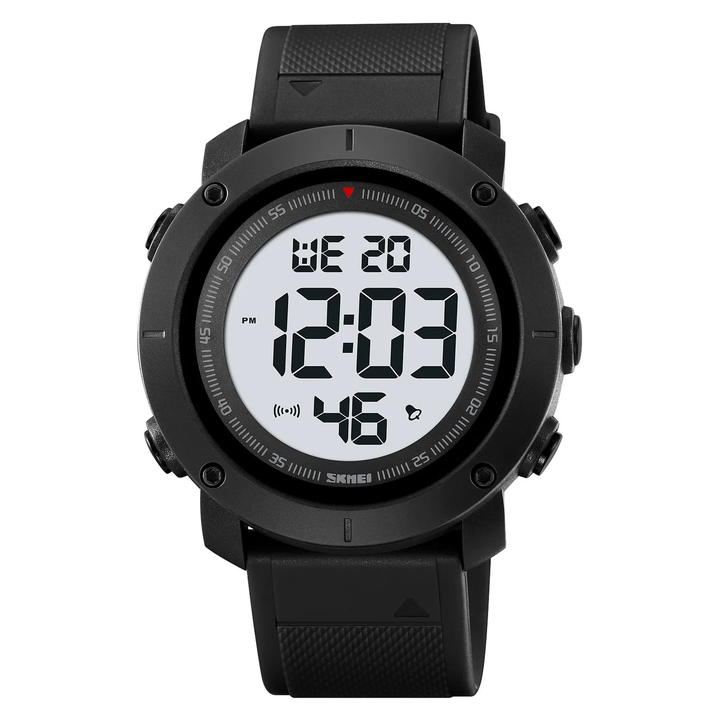 SKMEI 2122 Men's Electronic Watch Sports Waterproof Glow Electronic Watch Multi functional Student LED Watch Men's