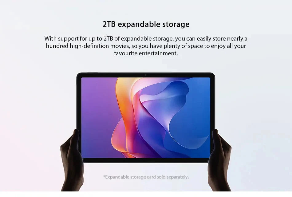 Xiaomi Redmi Pad 2 4GB/128GB 6GB/128GB 8GB/256GB 9000mAh Battery 11" 2.5K WiFi Global Version Tablet PC