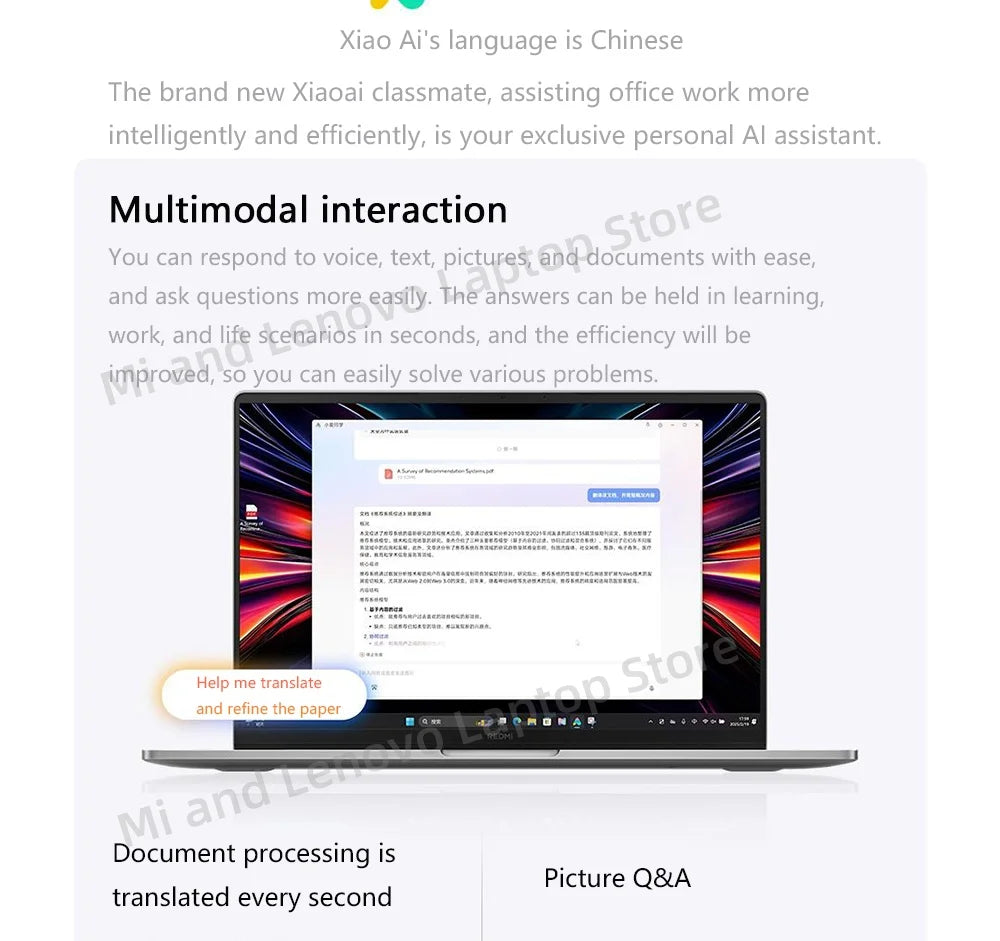 【Russia Stock】REDMI Book Pro 16 2025 Intel Arc Graphics Ultra5-225H 32GB+1TB 16inch 2.5K 120Hz Screen
