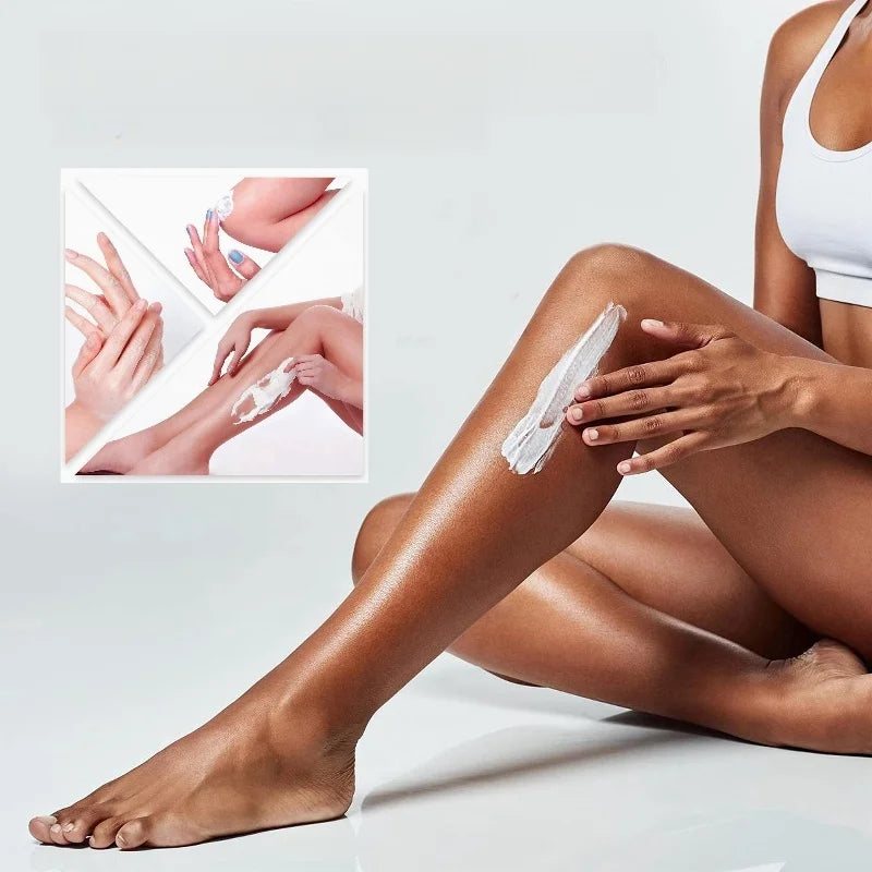 500ml ROU SHUNMultivitamin+Shea Butter Body Lotion Moisturizing Skin Beauty Body Lotion Fragrance Non-Greasy Large Capacity