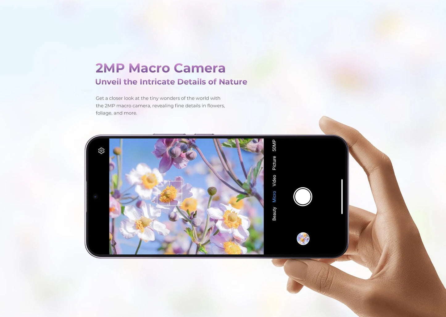 OUKITEL P1 Smartphone Global Version 6.7'' 120Hz AMOLED Display 8GB 256GB MTK Helio G99 50MP Main Camera 5150mAh NFC Cellphone