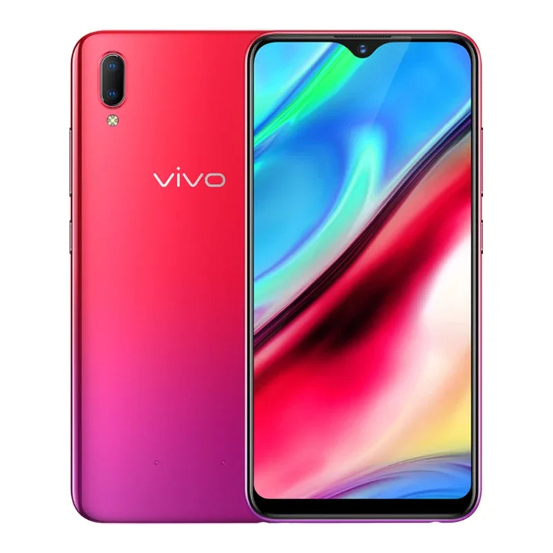 VIVO Y93 Smartphone Global firmware 4GB 64GB Octa core Android 8.1 6.2'' Camera 13MP+2.0MP Face ID cellphone Dual SIM Used Phone