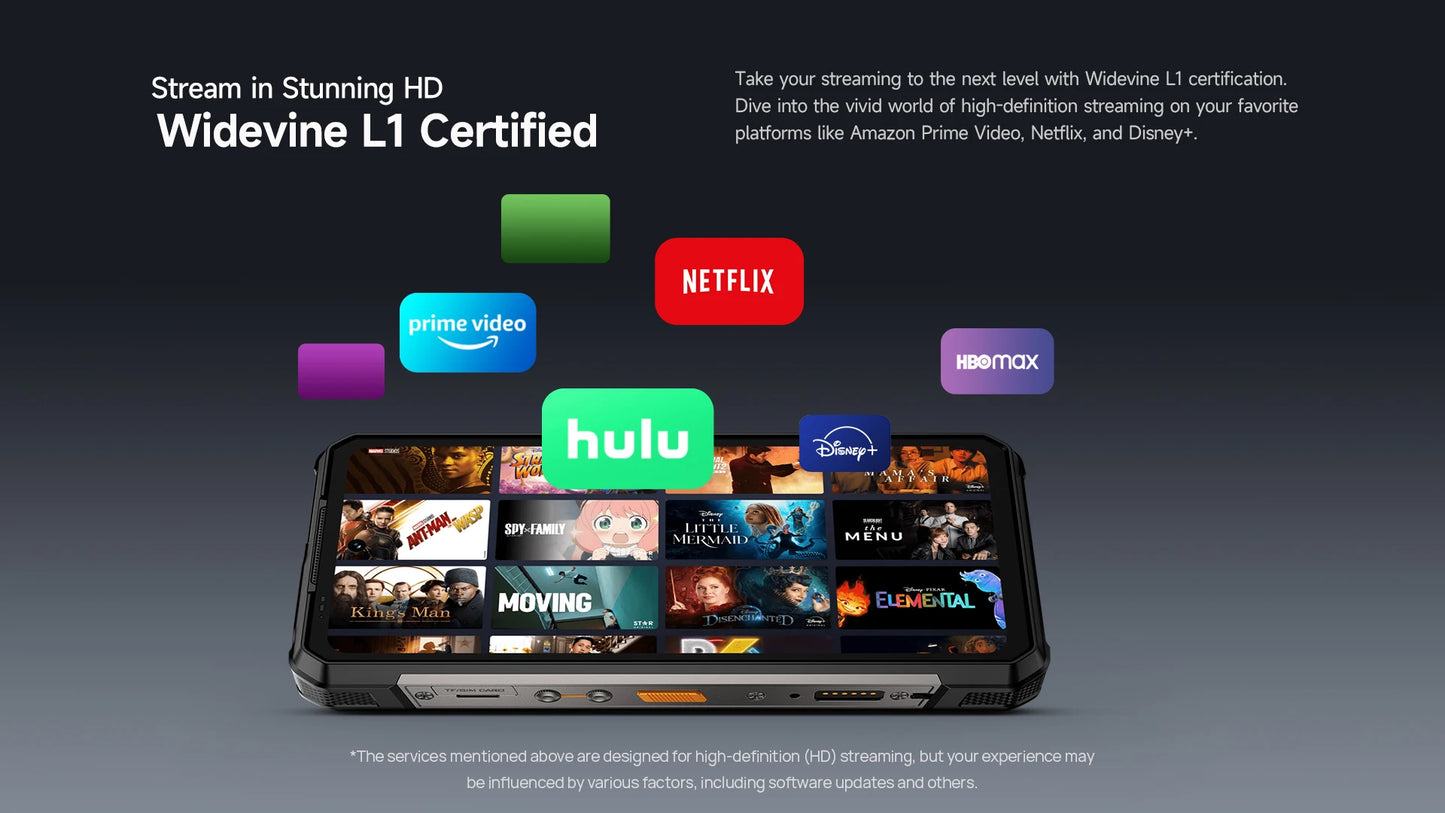 【World Premiere】Ulefone Armor 34 Pro 5G AI Rugged Phone 25500mAh Up to 32GB+512GB Built-in Projector 120Hz 6.95" NFC Smartphone