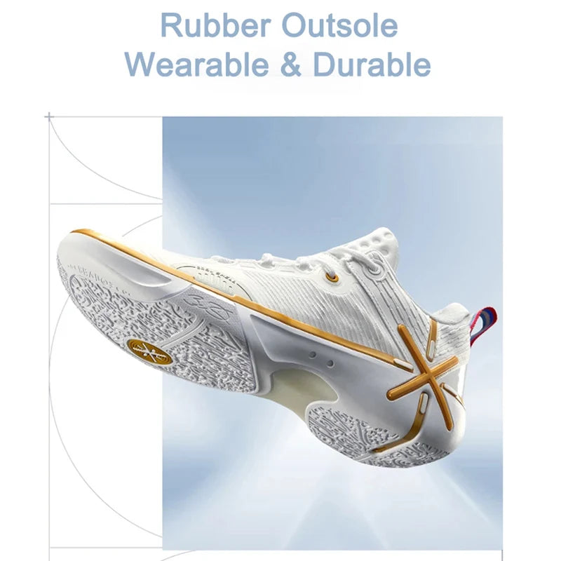 Li-Ning Men's WADE SHADOW 6V2 On Court Basketball Shoes BOOM Cushion Wearable Sport Shoes LiNing Stable Support Sneakers ABPV021