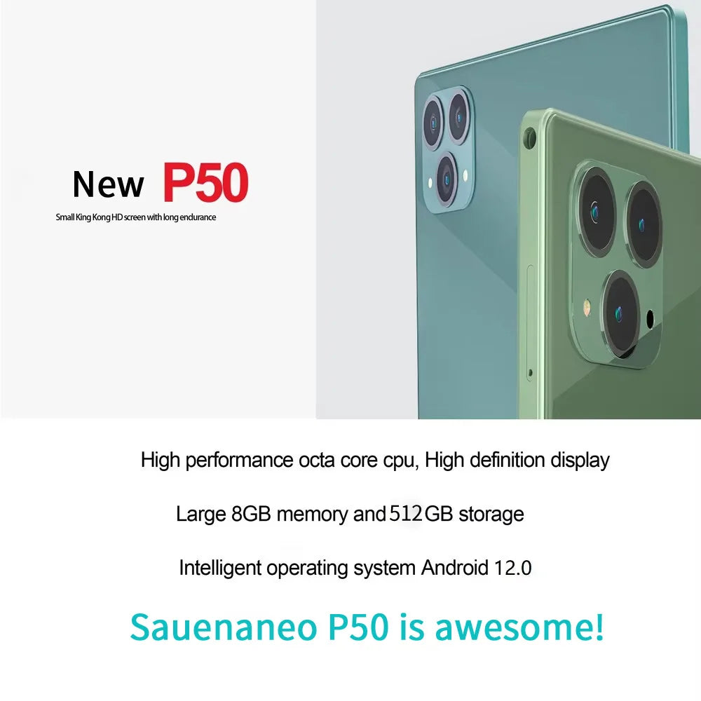 New 5G Pad Pro 10.1-Inch Android Tablet with 8GB RAM, 512GB ROM Octa core Support for calling, Dual SIM card 8000mAh Battery