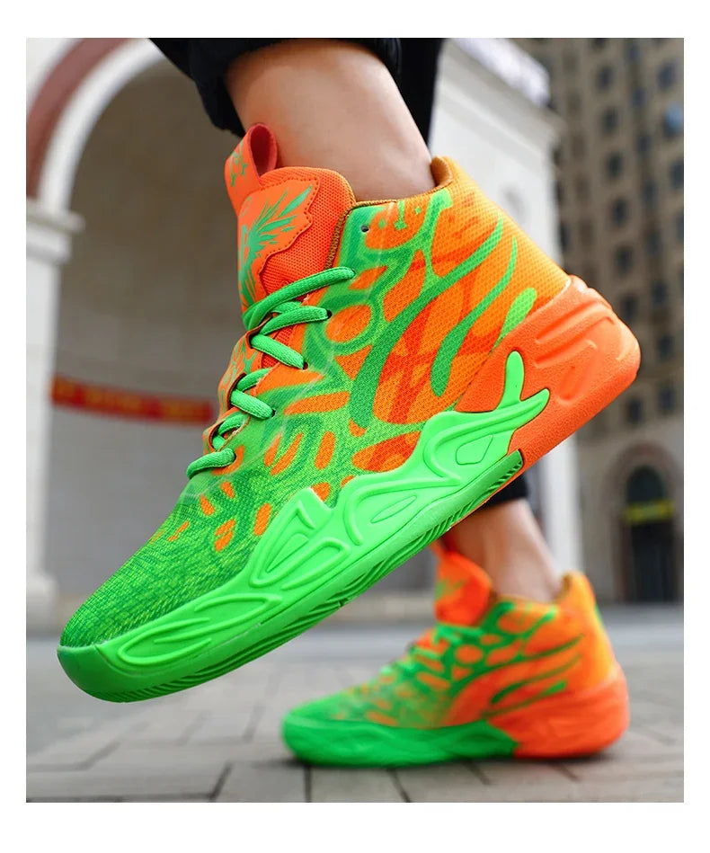 Men Running Light Sports Shoes Basketball Shoes Outdoor Unisex Breathable Athletic Unisex Trainer Women High Quality Sneakers