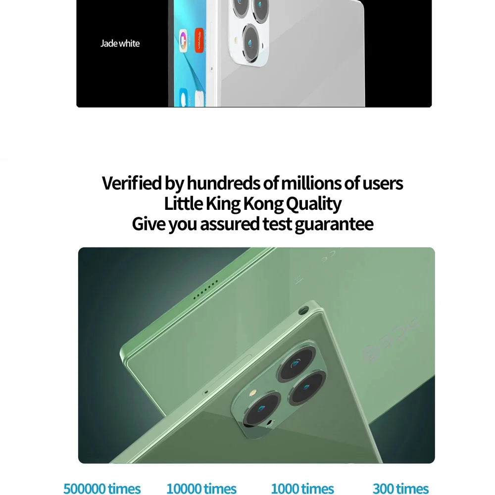 New 5G Pad Pro 10.1-Inch Android Tablet with 8GB RAM, 512GB ROM Octa core Support for calling, Dual SIM card 8000mAh Battery