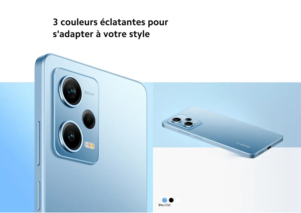 Xiaomi Redmi Note 12 5G Smartphone Global Version 4GB 128GB 6.67 ”Amoed FHD + Snapdragon® 4 48MP Main Camera 33W fast Charge