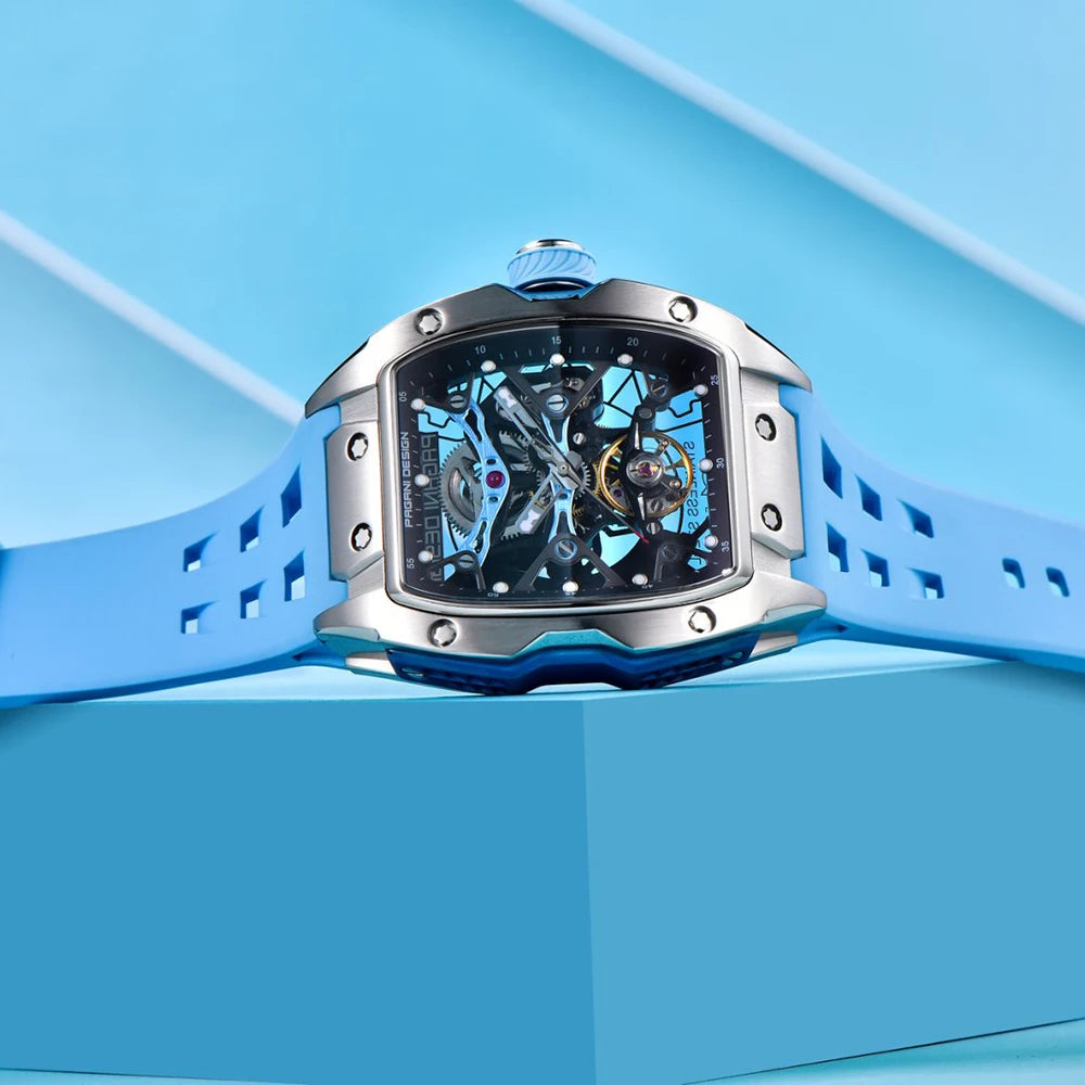 PAGANI DESIGN Automatic Watch New Men Mechanical Europe and America Watch Top Brand Sapphire Glass 50M Waterproof Watch Men