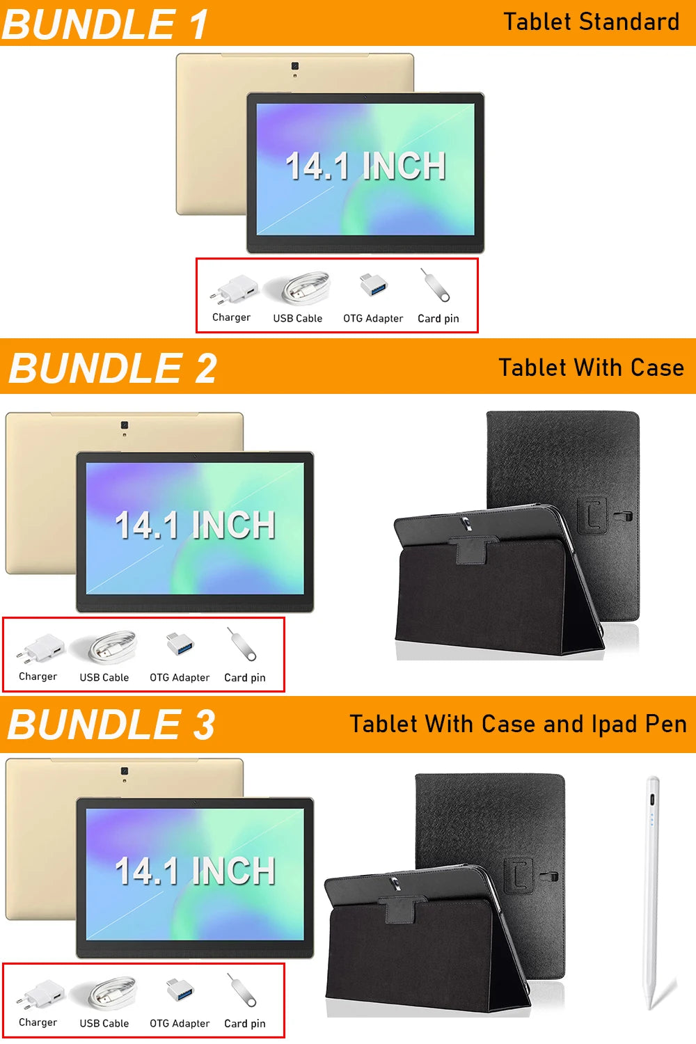 Global Version 14 Inch 1920x1080 IPS Big Screen Tablet PC 5+13MP Camera 12+256GB Deca-Core планшет 2 IN 1 Tablets Android Laptop