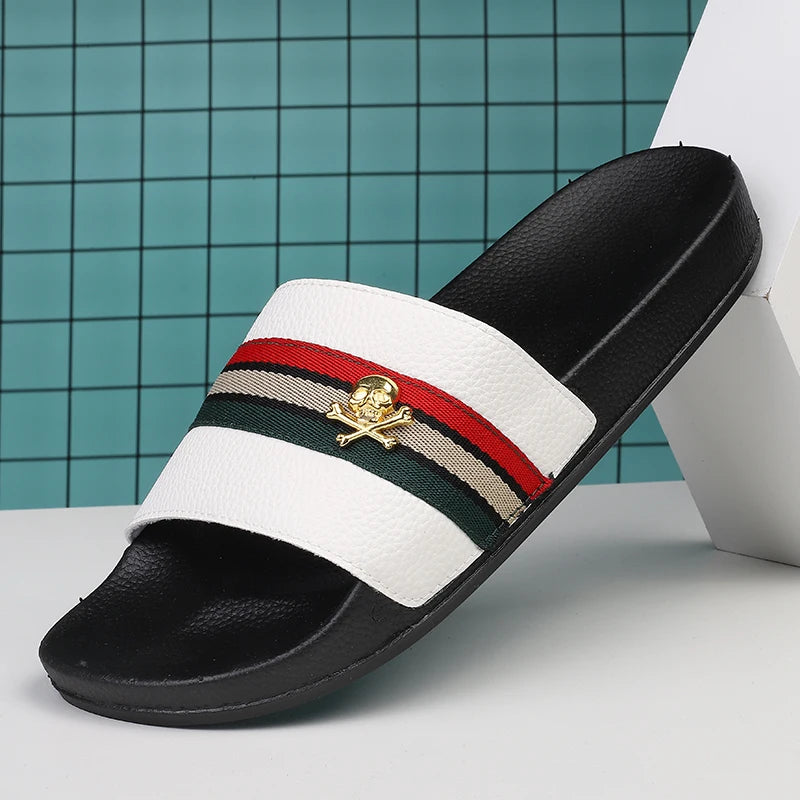 QZHSMY Shoes Men Summer New Men Casual Sports Slippers For Men Wear EVA Soft-Soled Indoor Sandals Male Flip-Flops Fast Shipping