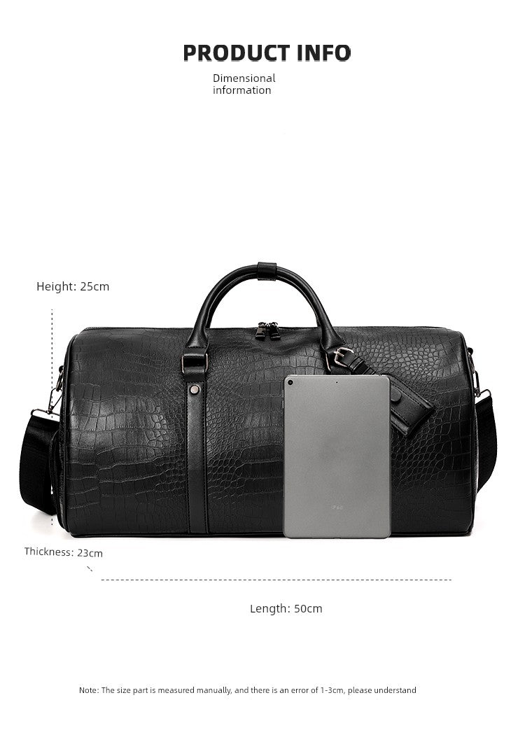 Internet Celebrity Hand-Carrying Short Travel Women's Dry Wet Separation Travel Bag