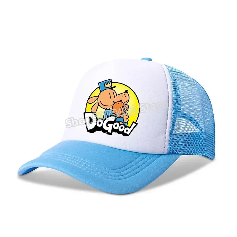 Dog Man Universal Casual Cap Summer Baseball Polyester Hat Adjustable Truck Driver Children Cartoon Peripheral Item Adult Action