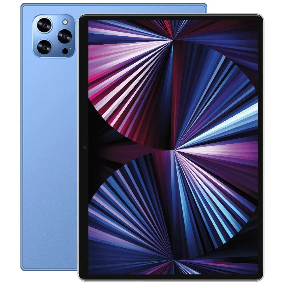New 5G Pad Pro 10.1-Inch Android Tablet with 8GB RAM, 512GB ROM Octa core Support for calling, Dual SIM card 8000mAh Battery