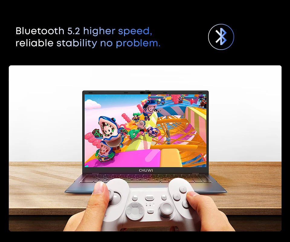 CHUWI 14.1-inch GemiBook XPro Laptop Intel N100/N150 Graphics 600 GPU Screen 8GB RAM 256GB SSD With Cooling Fan Windows 11