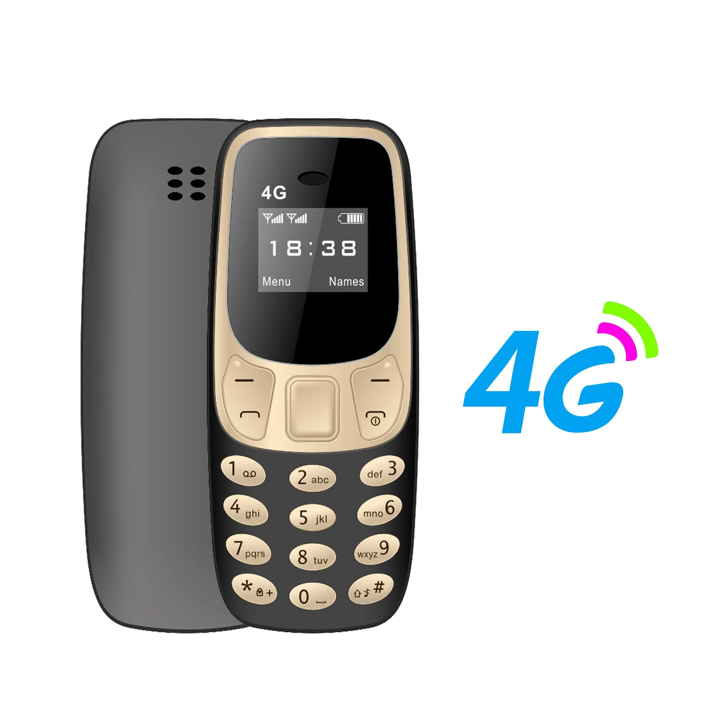 SERVO BM10 4G Mini Button Function Phone Speed Dial Auto Call Recorder Blacklist 2 SIM Small Mobile Phone Multilingual 2025 New