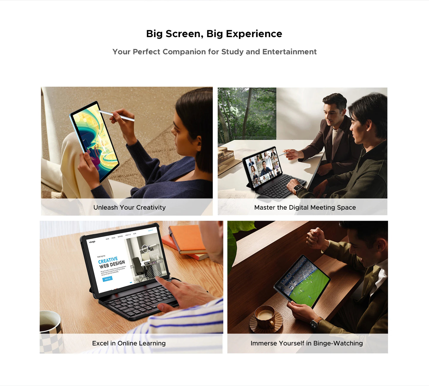 Global Version DOOGEE U11 Pro Android 15 Tablet PC 11 inch Ultra-clear 90Hz Display 30GB(6 + 24) 256GB 8580mAh Battery Tablet