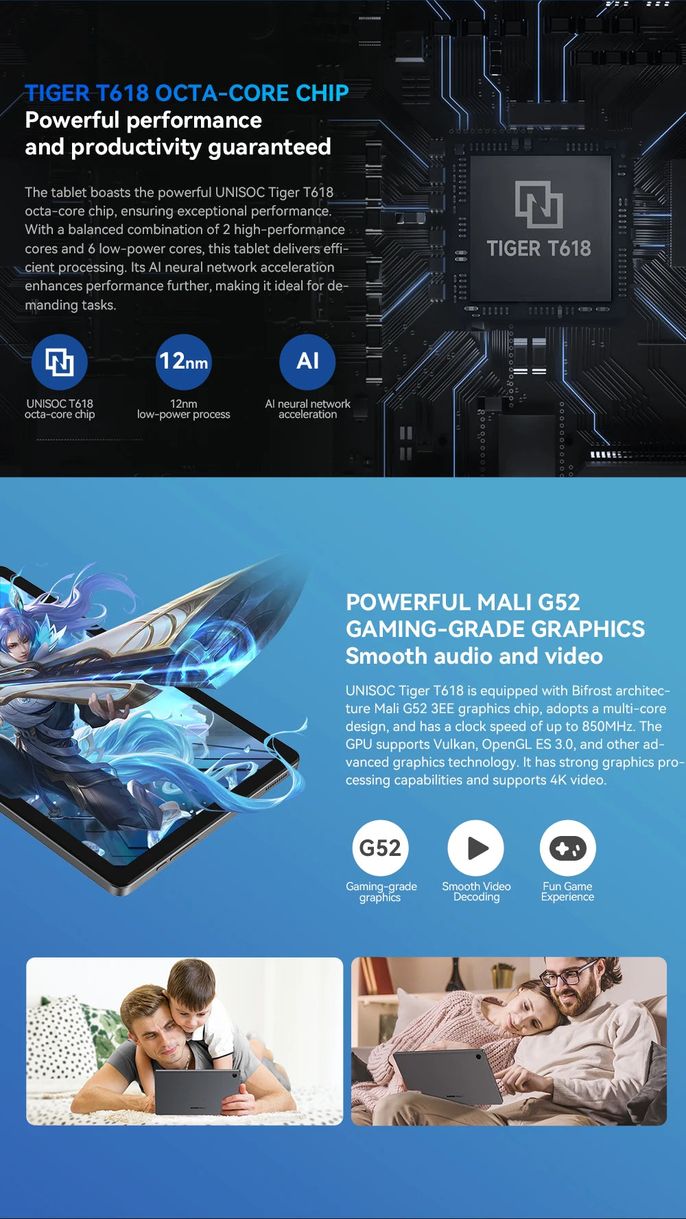 Alldocube iPlay50 2024 10.4 2000*1200 Tablet UNISOC T618 Octa Core Android 14 6GB RAM 128GB ROM Netflix L1 4G Dual SIM Card