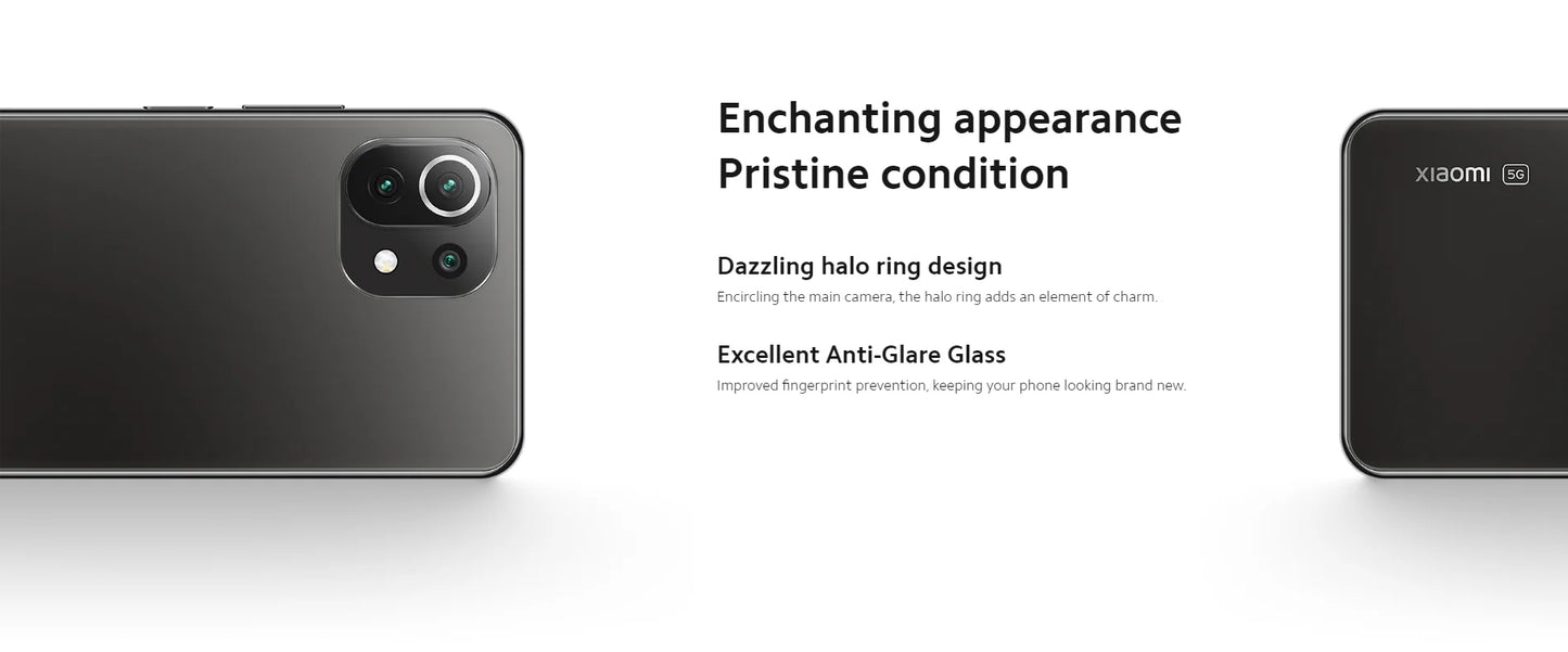 Xiaomi mi 11 Lite smartphone Cell Phones 5G AMOLED Snapdragon 780G 64MP Full Screen 90HZ used phone