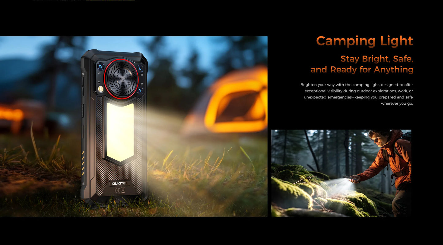 【NEW】OUKITEL WP53 PRO Rugged Phone, 24GB+256GB 11000mAh Android 15 6.52" NFC 50MP Cell Phone
