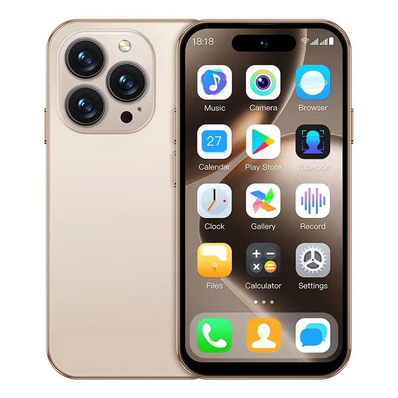 New ONEMYTH M17 Pro Mini Smartphone 4G Dual SIM 4.0-inch HD Full Screen 2000mAh 2GB+16GB 3GB+64GB Android 12 Play Store Best Gif