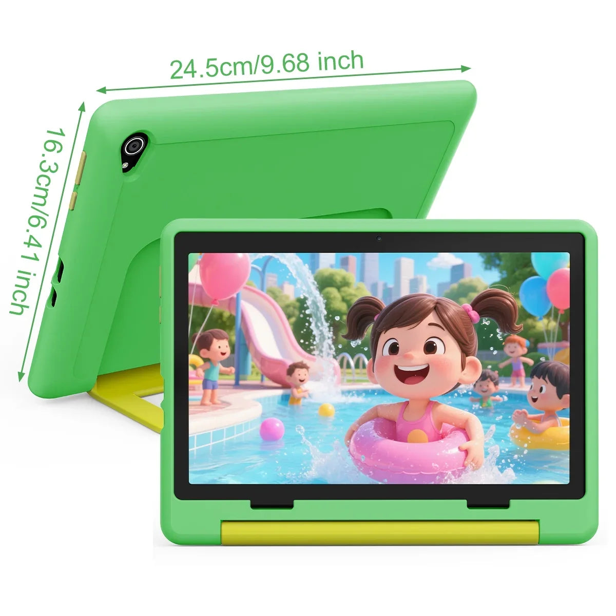 Kid Tablet 10 Inch Android 15 Octa Core 14GB RAM 64GB ROM 128GB Expandable 5000mAh WiFi Bluetooth Children's Gift Kids Software