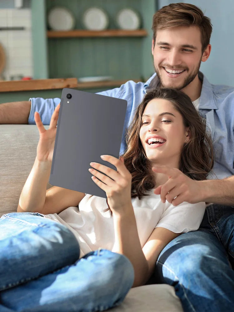 ANRY 10.95 Inch Tablet Android 15 HD Display 12GB RAM 128 ROM Fast Charging 8000mAh 5G WiFi Octa-Code Android Tablets with Case