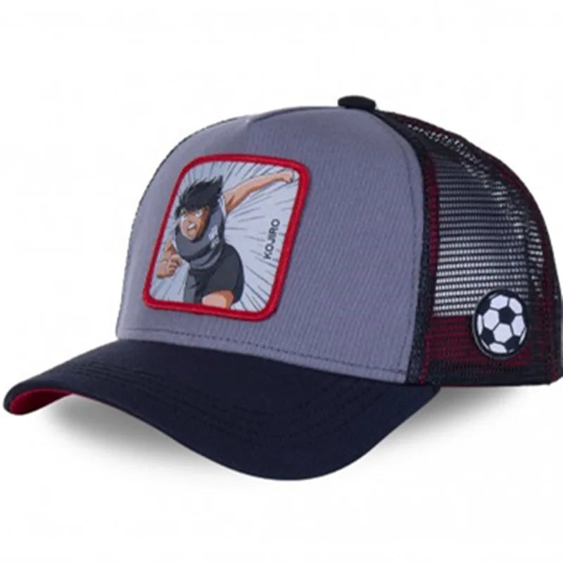 High Quality Tsubasa All Styles Anime Cartoon Snapback Cotton Baseball Cap Men Women Hip Hop Dad Mesh Trucker Hat Dropshipping