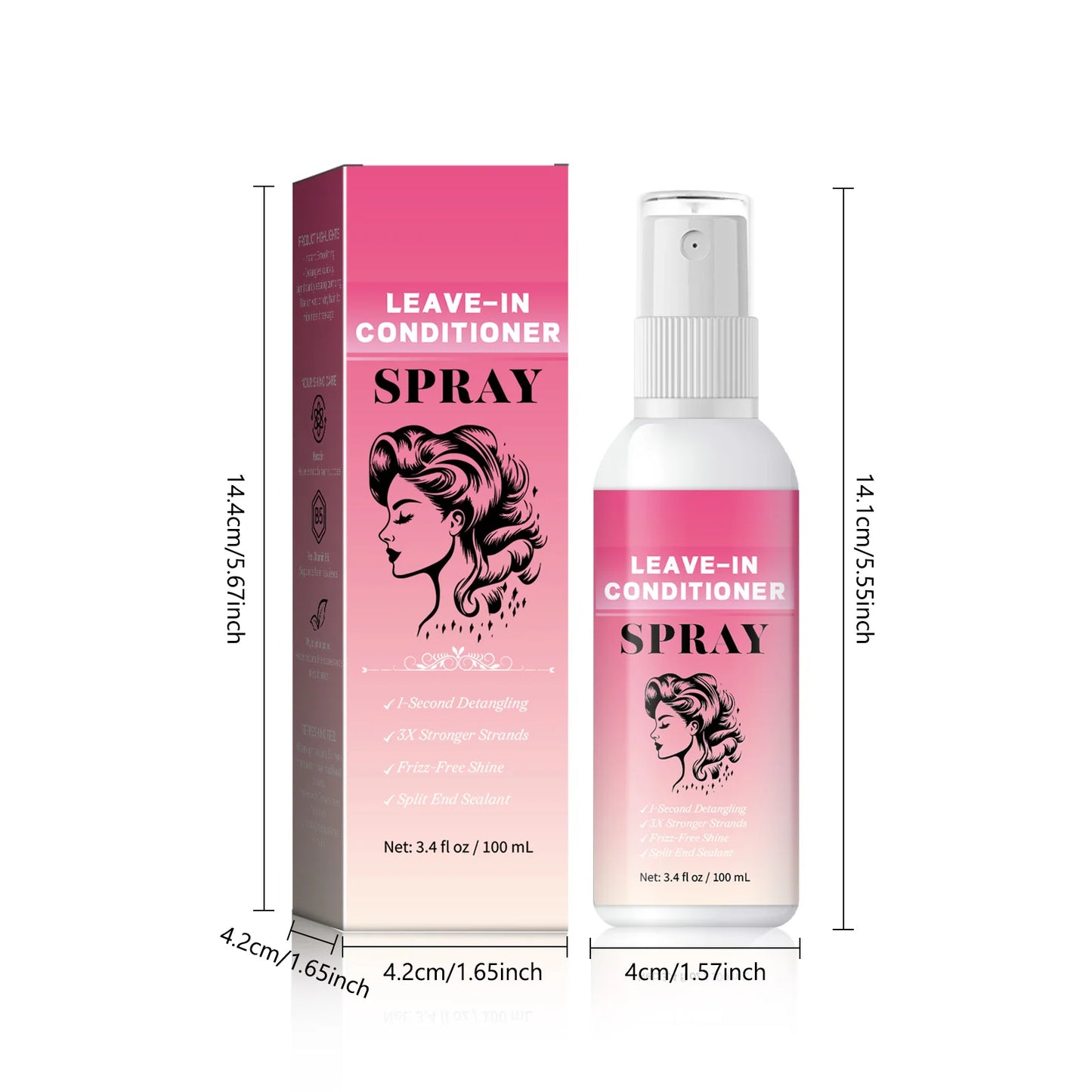 Hair Care Deep Repair Conditioning for Hair Heat Protector Serum Protect Hair From UV Damaged Moisturizing Hair-Care