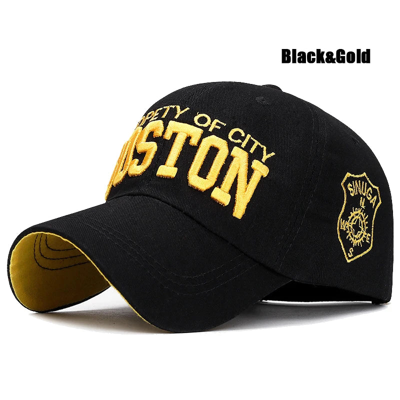 Soft Top Sports Baseball Cap Cotton 3D Embroidery Unisex Snapback Cap Tennis Hat Dad Cap