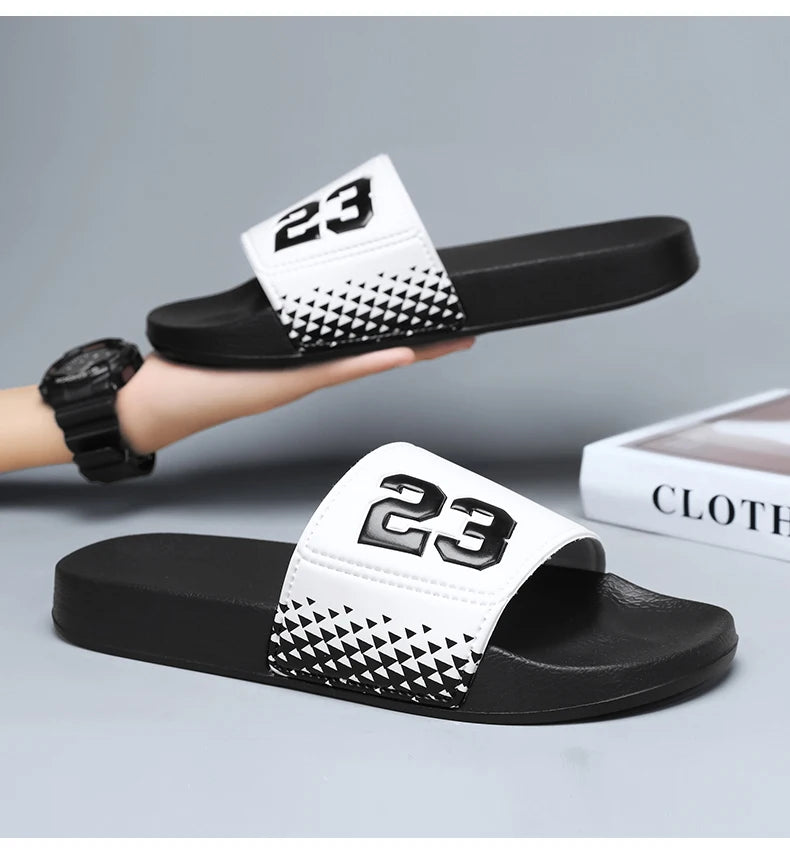 Men New Slippers Beach Summer Sandals Lightweight Non Slip Home Flip Flops Men Fashion Shoes EVA Design Slides Outdoor Orginal